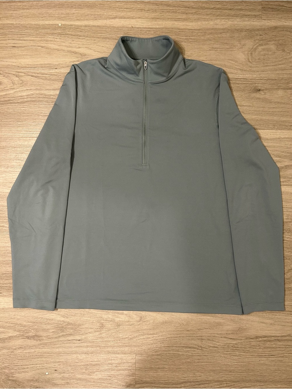 lululemon athletica Green Soft Jersey Quarter Zip